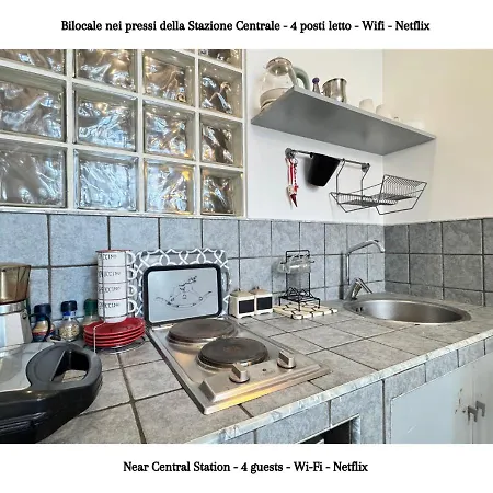 Stazione - 4 Posti Letto Con Wifi E Netflix A Piazza Garibaldi
