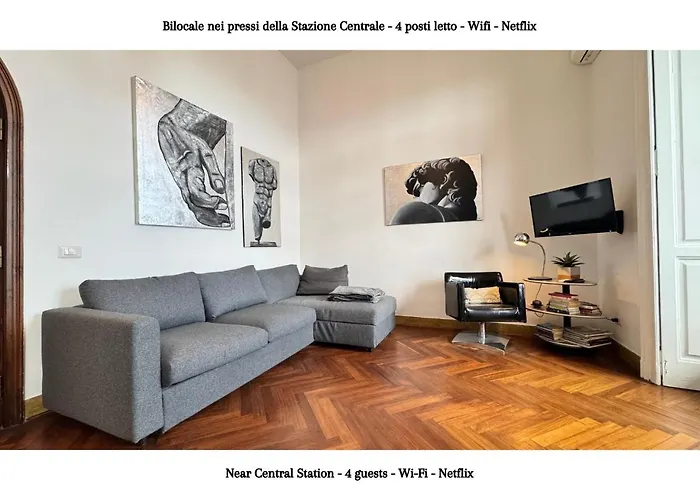 Stazione - 4 Posti Letto Con Wifi E Netflix A Piazza Garibaldi * Naples