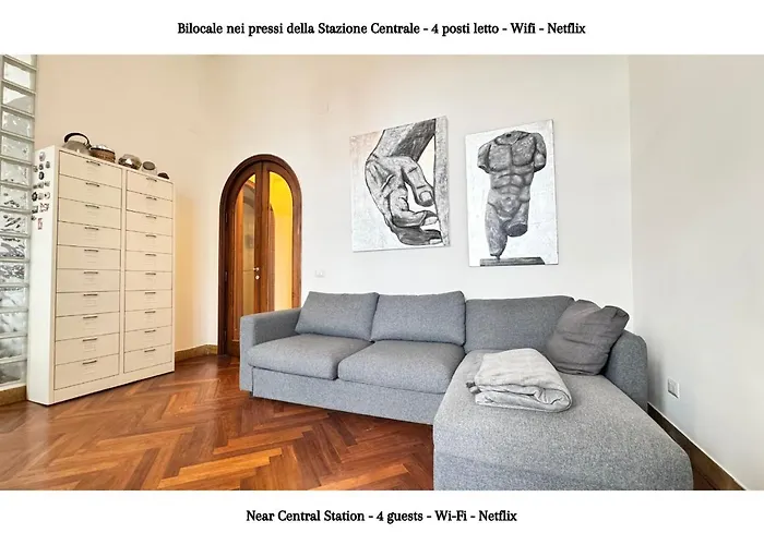Stazione - 4 Posti Letto Con Wifi E Netflix A Piazza Garibaldi *