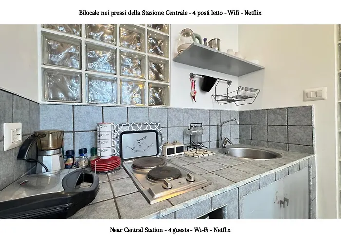Stazione - 4 Posti Letto Con Wifi E Netflix A Piazza Garibaldi
