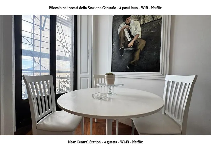 Stazione - 4 Posti Letto Con Wifi E Netflix A Piazza Garibaldi Appartement