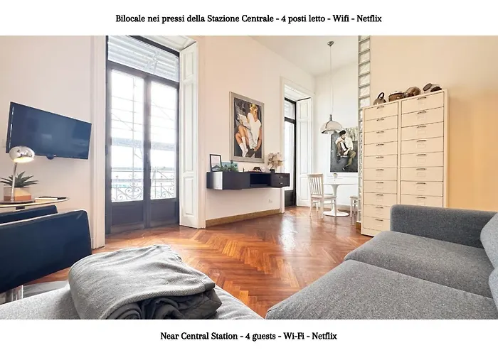 Stazione - 4 Posti Letto Con Wifi E Netflix A Piazza Garibaldi *