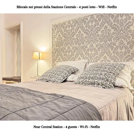 Lejlighed Stazione - 4 Posti Letto Con Wifi E Netflix A Piazza Garibaldi *