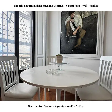 Stazione - 4 Posti Letto Con Wifi E Netflix A Piazza Garibaldi Апартаменты