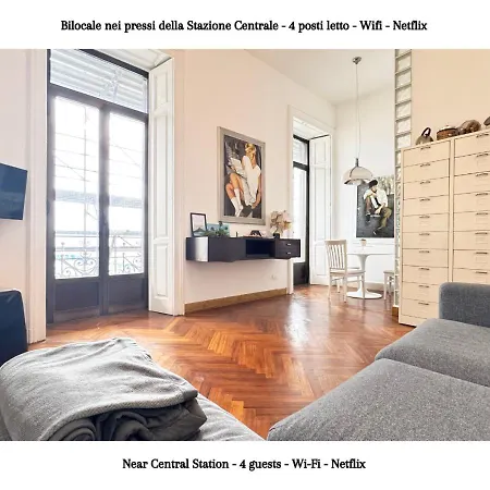 Stazione - 4 Posti Letto Con Wifi E Netflix A Piazza Garibaldi *